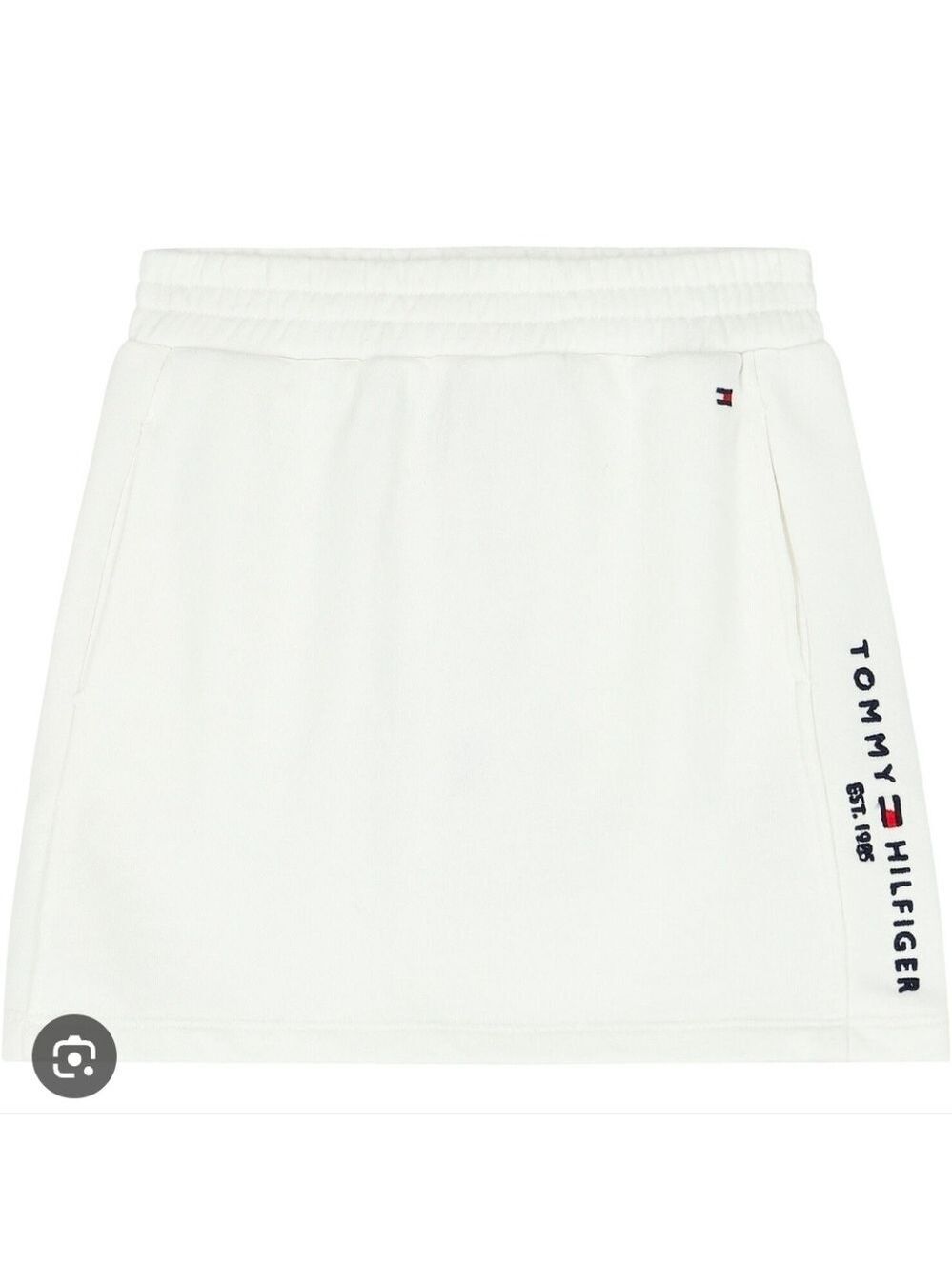 Girl's Tommy Hilfiger Classic White Skirt Junior Couture